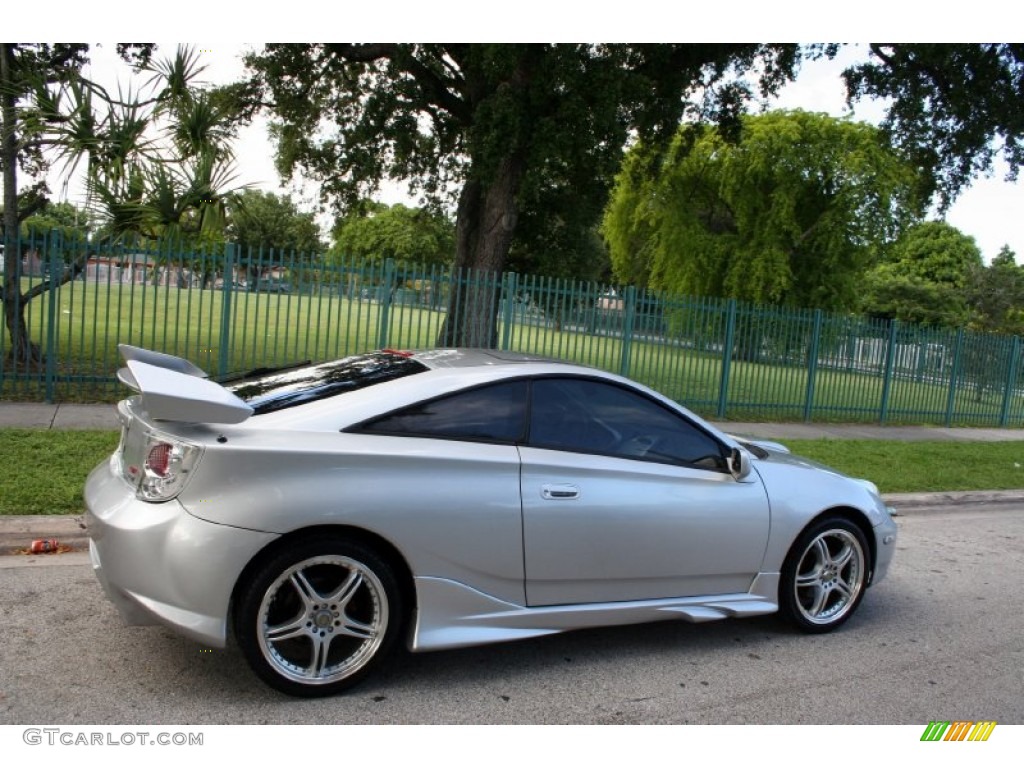 2001 Celica GT-S - Liquid Silver / Black photo #10