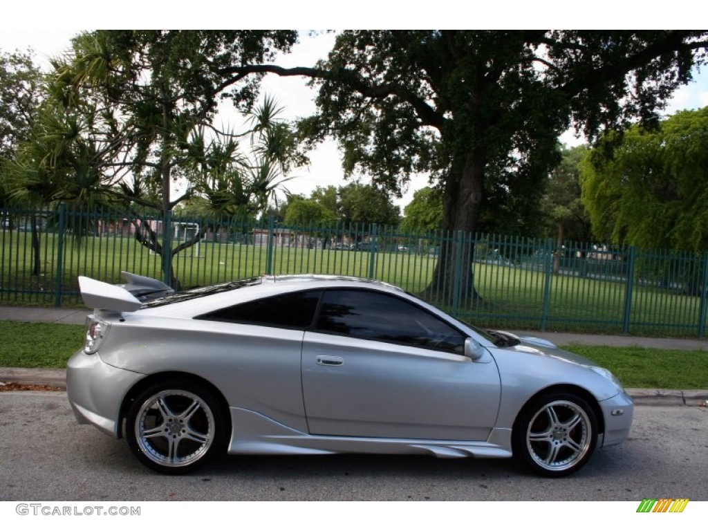 2001 Celica GT-S - Liquid Silver / Black photo #11