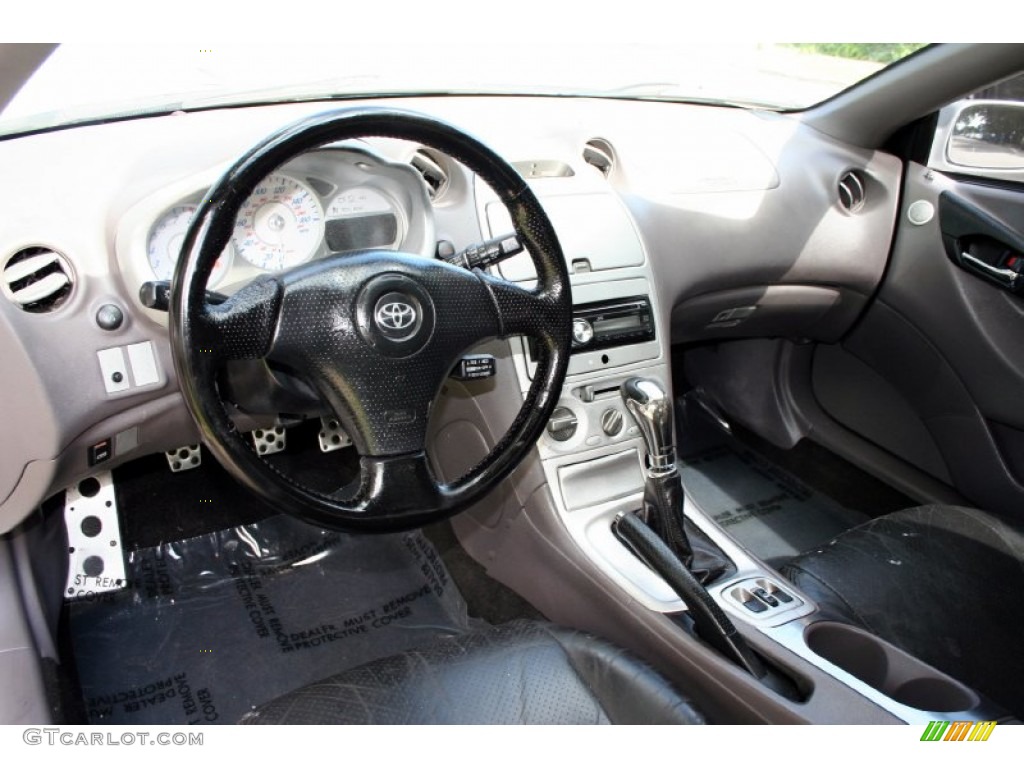 2001 Celica GT-S - Liquid Silver / Black photo #57