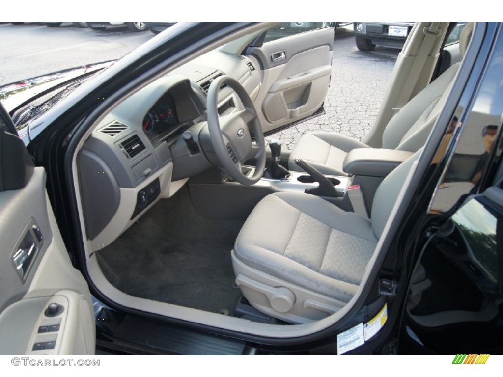 Medium Light Stone Interior 2012 Ford Fusion S Photo #53670829