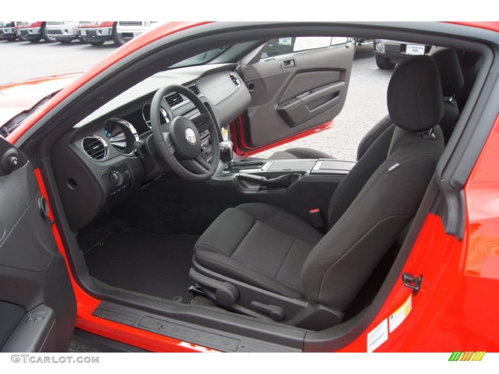2012 Mustang V6 Coupe - Race Red / Charcoal Black photo #8