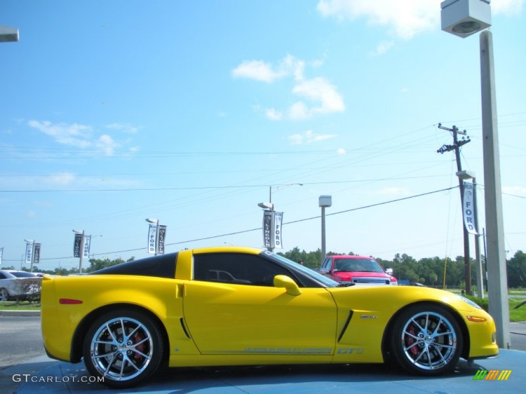 Velocity Yellow 2009 Chevrolet Corvette Z06 GT1 Championship Edition Exterior Photo #53671165