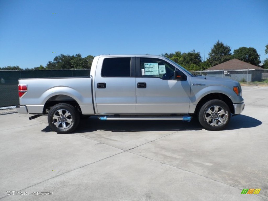 Ingot Silver Metallic 2011 Ford F150 XLT SuperCrew Exterior Photo #53673725