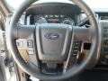 Black 2011 Ford F150 XLT SuperCrew Steering Wheel