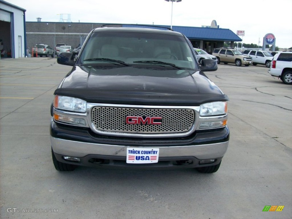 2000 Yukon XL SLT 4x4 - Black Onyx / Medium Dark Oak photo #4