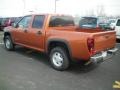 2005 Sunburst Orange Metallic Chevrolet Colorado LS Crew Cab 4x4  photo #9