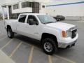 2009 Summit White GMC Sierra 2500HD SLT Crew Cab 4x4  photo #27