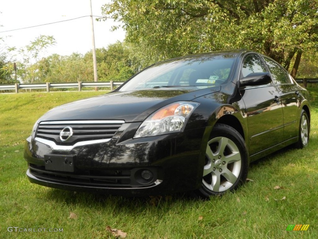 Super Black Nissan Altima