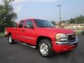 Fire Red 2006 GMC Sierra 1500 Z71 Extended Cab 4x4