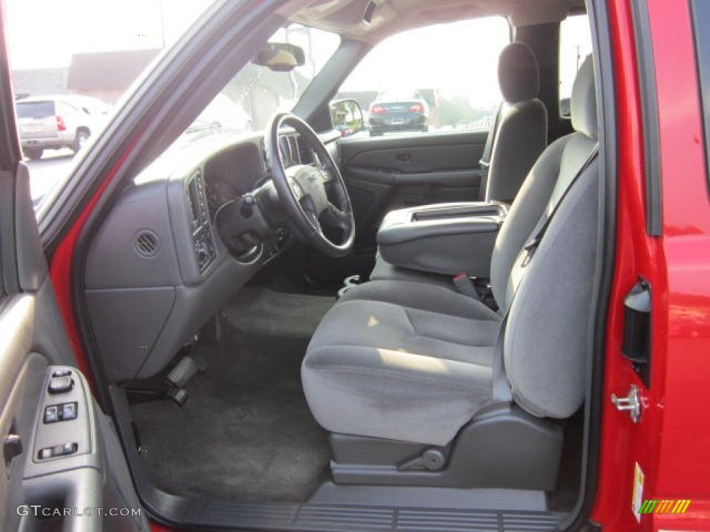 2006 Sierra 1500 Z71 Extended Cab 4x4 - Fire Red / Dark Pewter photo #10