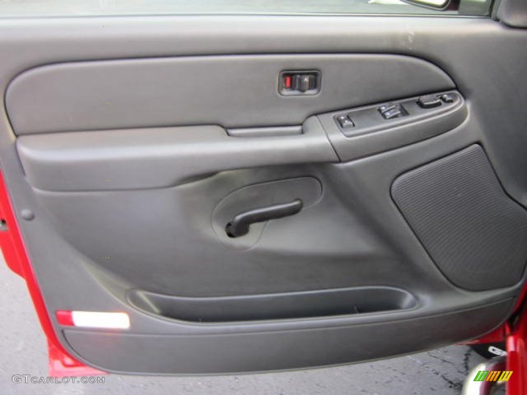 2006 Sierra 1500 Z71 Extended Cab 4x4 - Fire Red / Dark Pewter photo #12