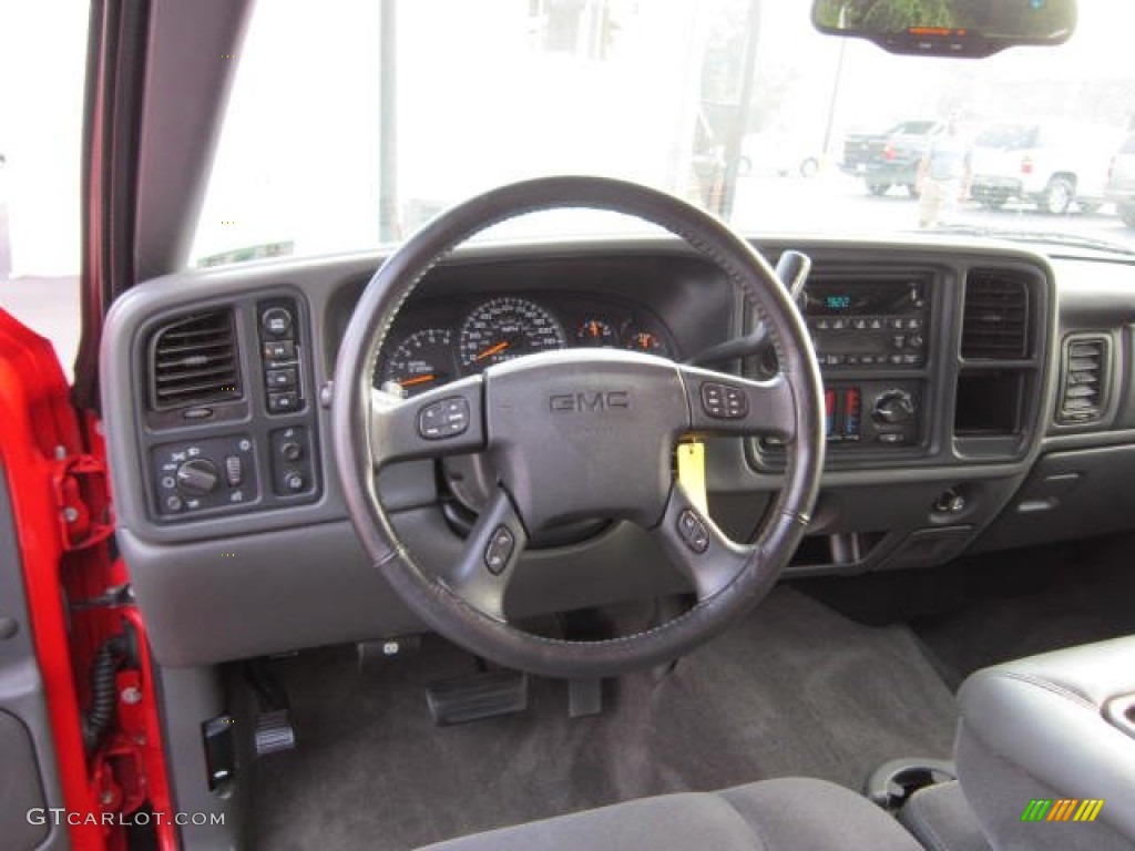 2006 Sierra 1500 Z71 Extended Cab 4x4 - Fire Red / Dark Pewter photo #14