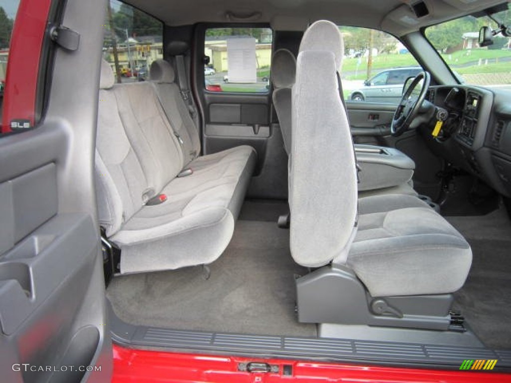 2006 Sierra 1500 Z71 Extended Cab 4x4 - Fire Red / Dark Pewter photo #16