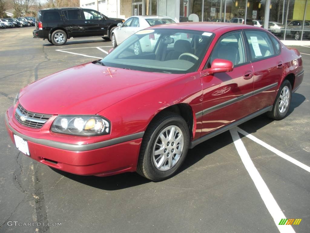 2005 Impala  - Sport Red Metallic / Medium Gray photo #1