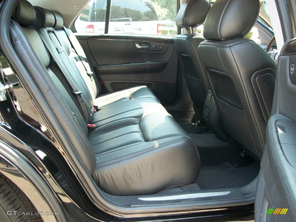Ebony Interior 2009 Cadillac DTS Standard DTS Model Photo #53676612