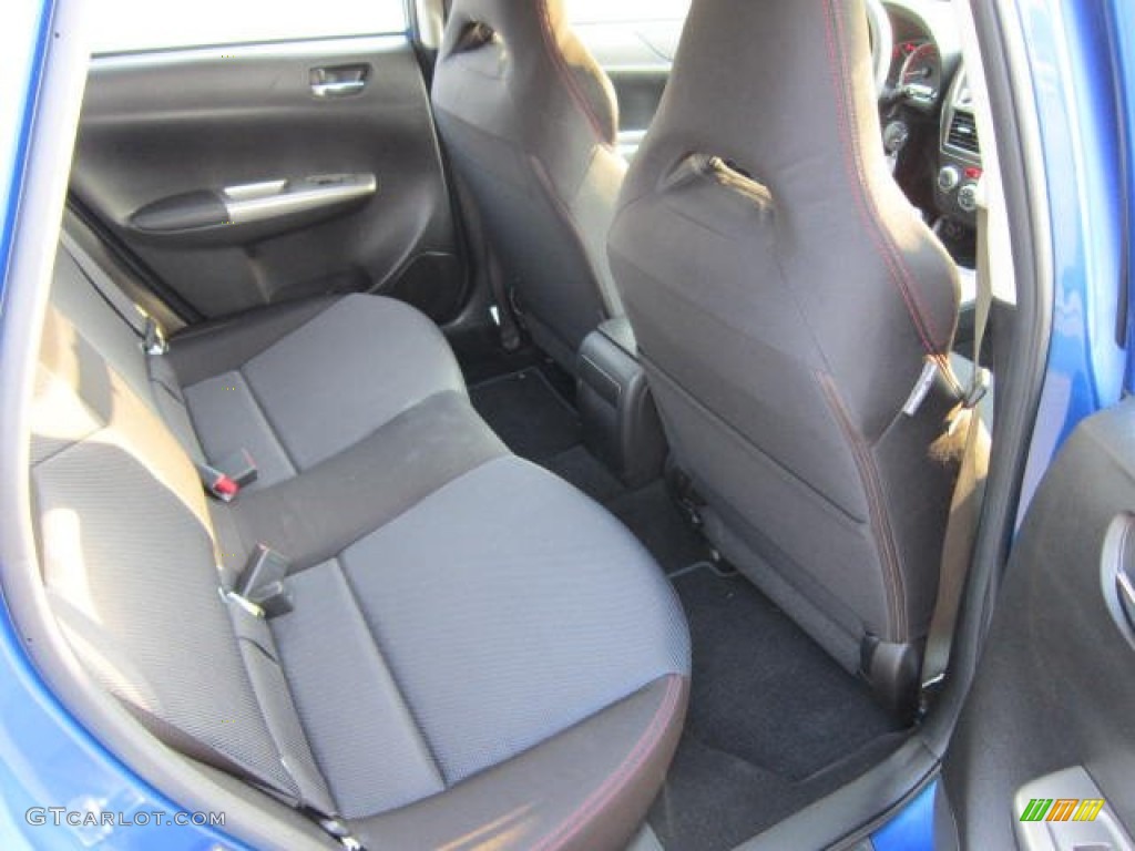 Carbon Black Interior 2010 Subaru Impreza WRX Wagon Photo #53676972