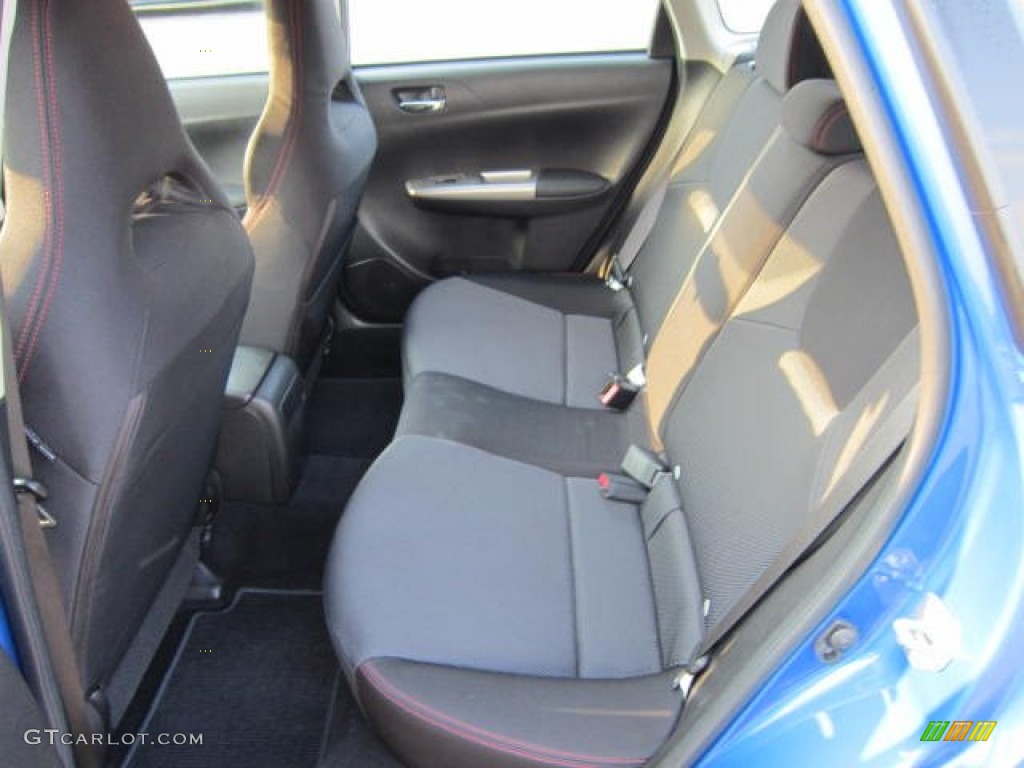 Carbon Black Interior 2010 Subaru Impreza WRX Wagon Photo #53676984