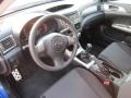 Carbon Black 2010 Subaru Impreza WRX Wagon Interior Color