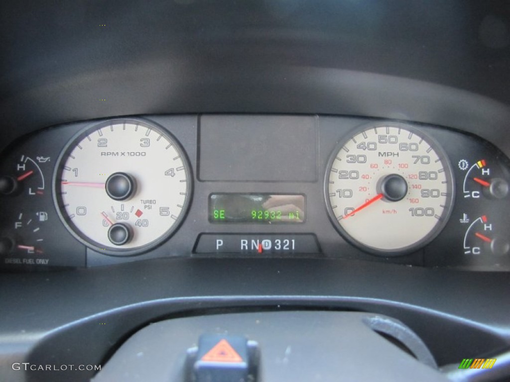 2007 Ford F350 Super Duty Lariat Crew Cab 4x4 Gauges Photo #53677767
