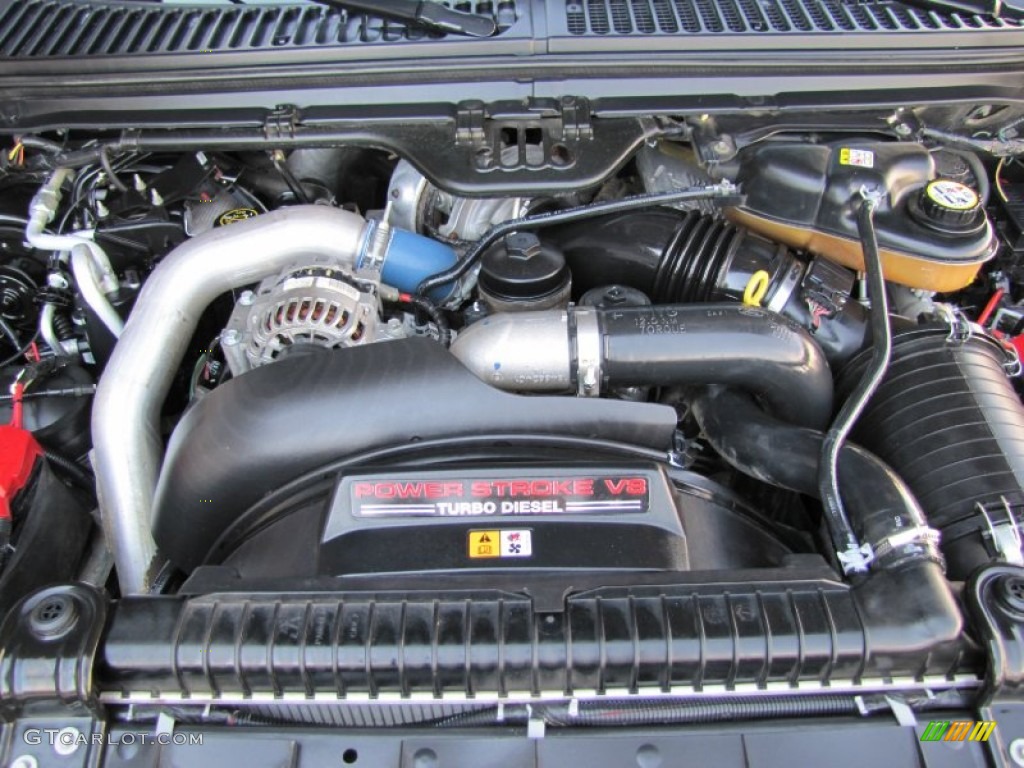 2007 Ford F350 Super Duty Lariat Crew Cab 4x4 6.0 Liter OHV 32-Valve Power Stroke Turbo-Diesel V8 Engine Photo #53677944