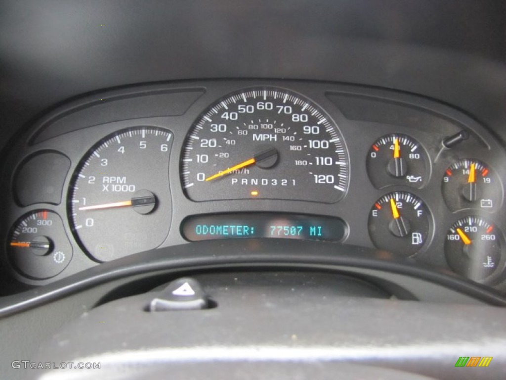 2007 Chevrolet Silverado 2500HD Classic LT Crew Cab 4x4 Gauges Photo #53677983