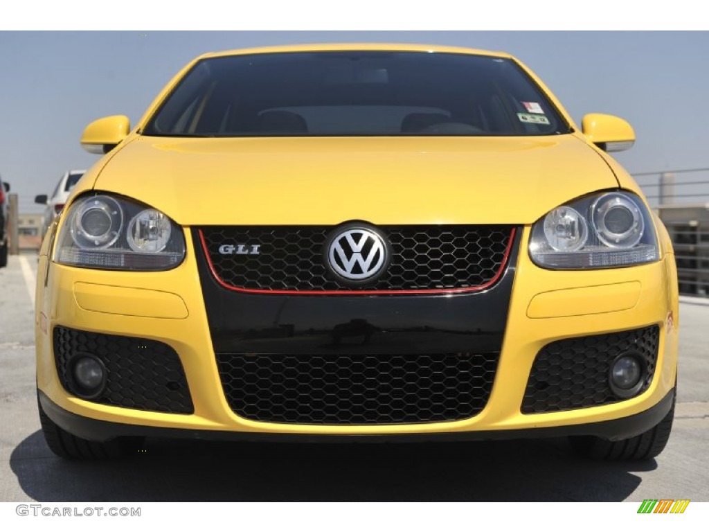 2007 Jetta GLI Fahrenheit Edition Sedan - Fahrenheit Yellow / Anthracite photo #2