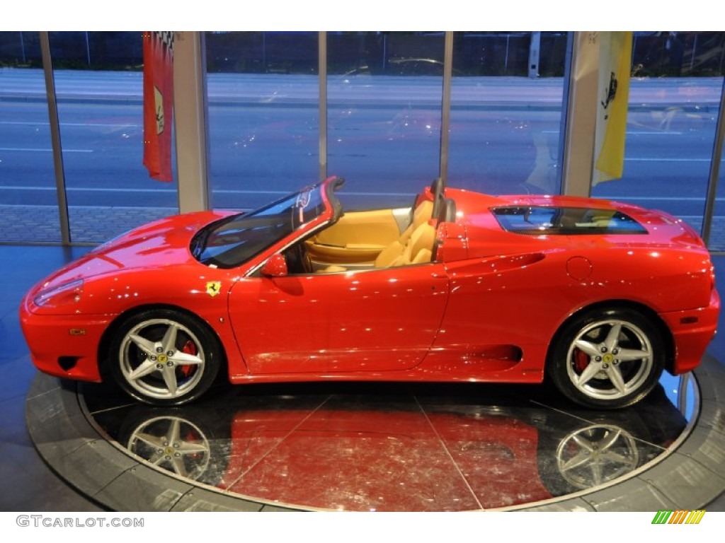 Red 2002 Ferrari 360 Spider F1 Exterior Photo #53678442