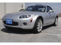 2008 Sunlight Silver Metallic Mazda MX-5 Miata Grand Touring Roadster  photo #3