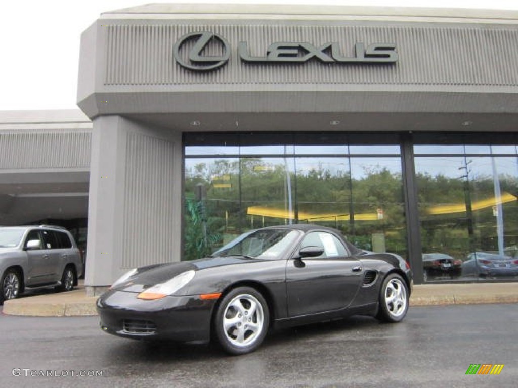 1998 Boxster  - Black Metallic / Black photo #1