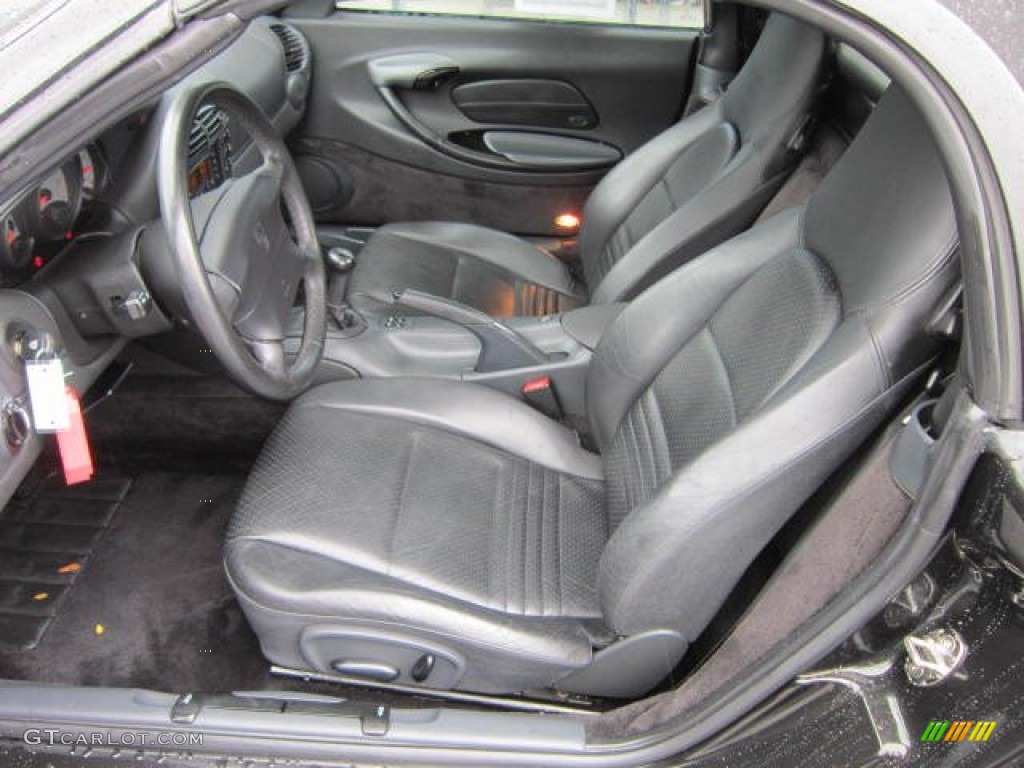 Black Interior 1998 Porsche Boxster Standard Boxster Model Photo #53679444