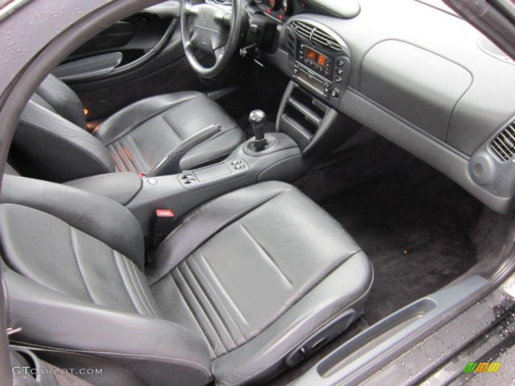 Black Interior 1998 Porsche Boxster Standard Boxster Model Photo #53679465