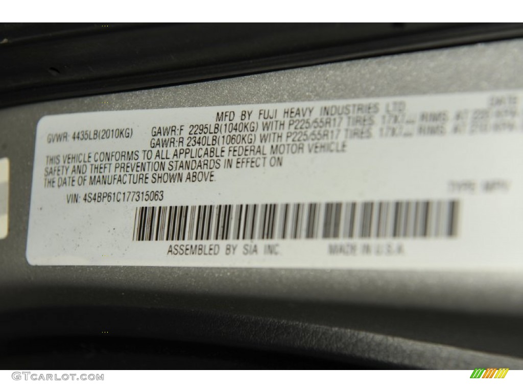 2007 Outback 2.5i Wagon - Brilliant Silver Metallic / Warm Ivory Tweed photo #38