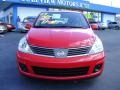 2009 Red Alert Nissan Versa 1.8 S Hatchback  photo #8