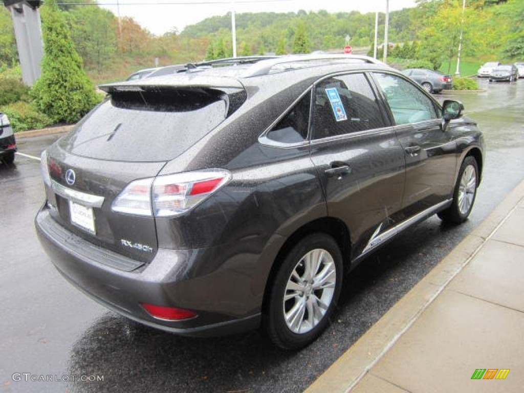 2010 RX 450h AWD Hybrid - Truffle Brown Mica / Black/Brown Walnut photo #5