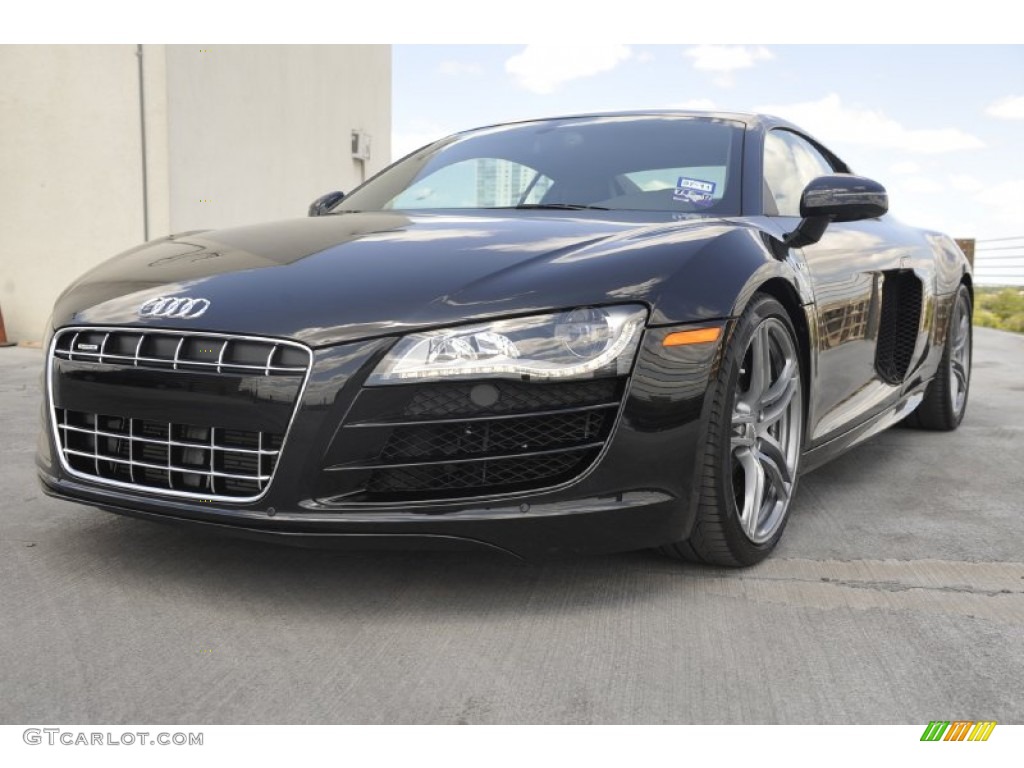 Phantom Black Pearl Effect 2011 Audi R8 5.2 FSI quattro Exterior Photo #53680161