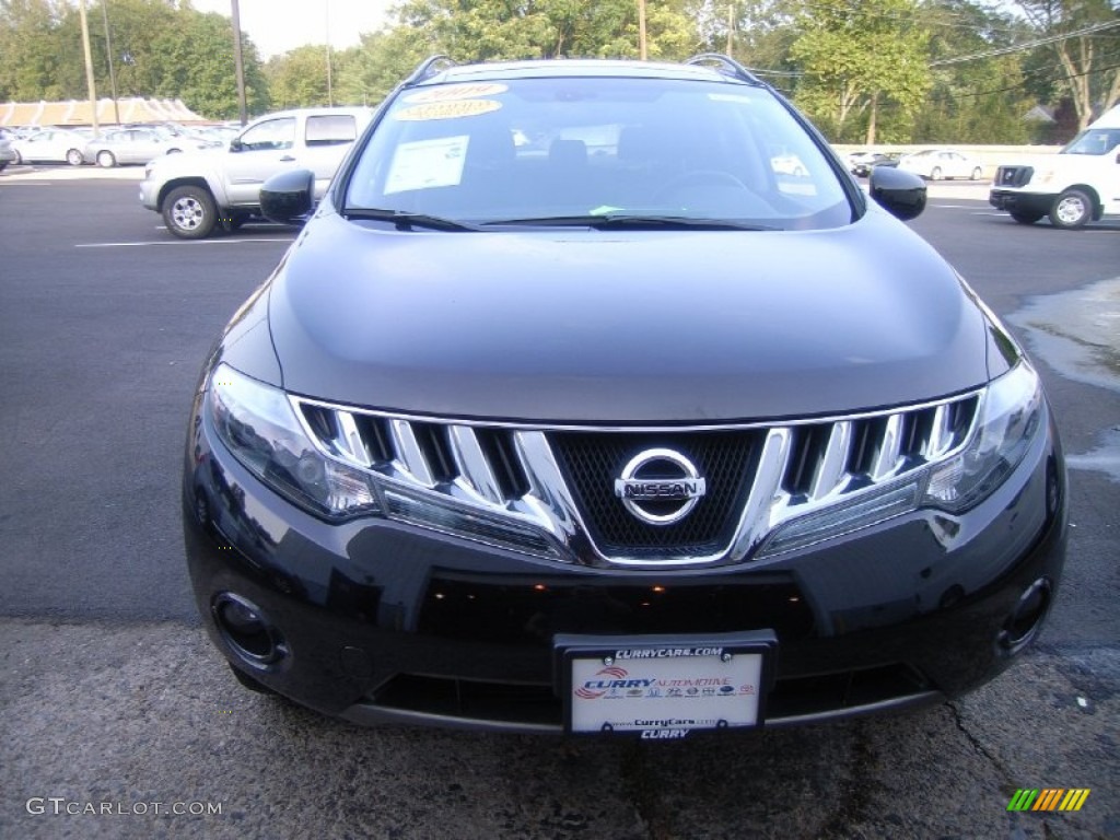 2009 Murano LE AWD - Super Black / Black photo #3