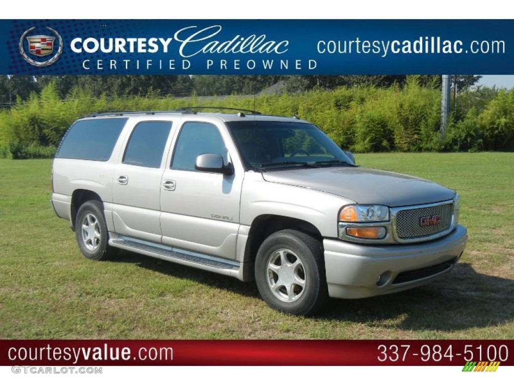 2005 Yukon XL Denali AWD - Silver Birch Metallic / Stone Gray photo #1