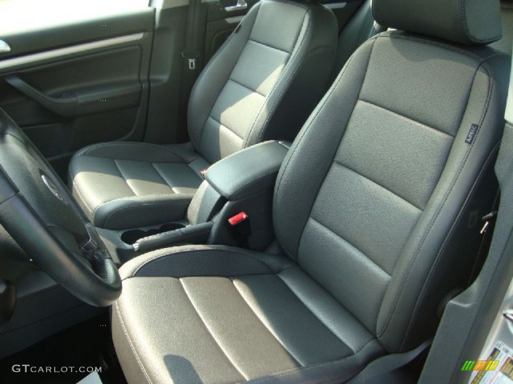 Anthracite Interior 2009 Volkswagen Jetta Wolfsburg Edition Sedan Photo #53682909
