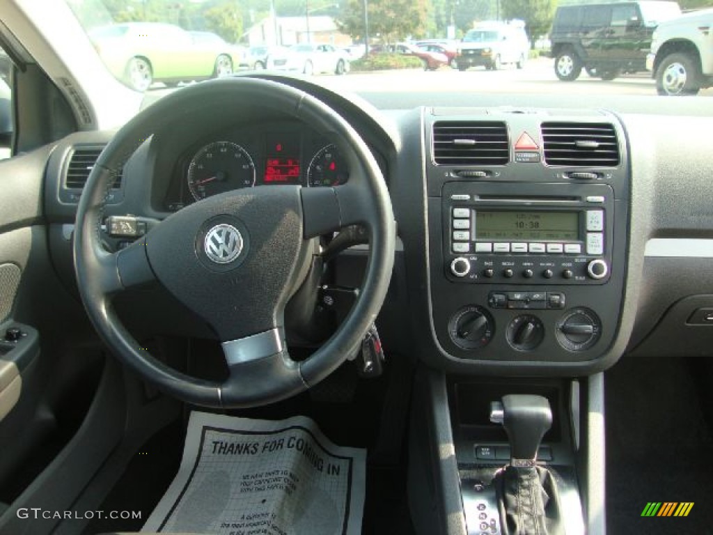 2009 Volkswagen Jetta Wolfsburg Edition Sedan Anthracite Dashboard Photo #53682990
