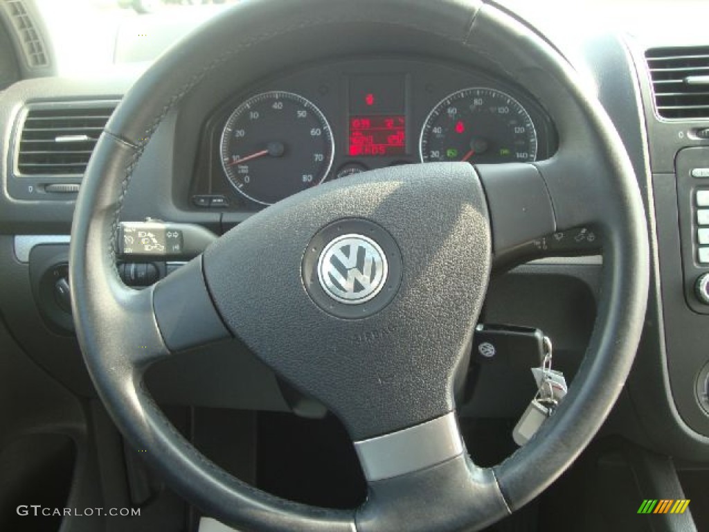 2009 Jetta Wolfsburg Edition Sedan - Reflex Silver Metallic / Anthracite photo #27