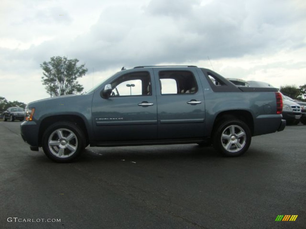 Blue Granite Metallic 2008 Chevrolet Avalanche LTZ 4x4 Exterior Photo #53683077