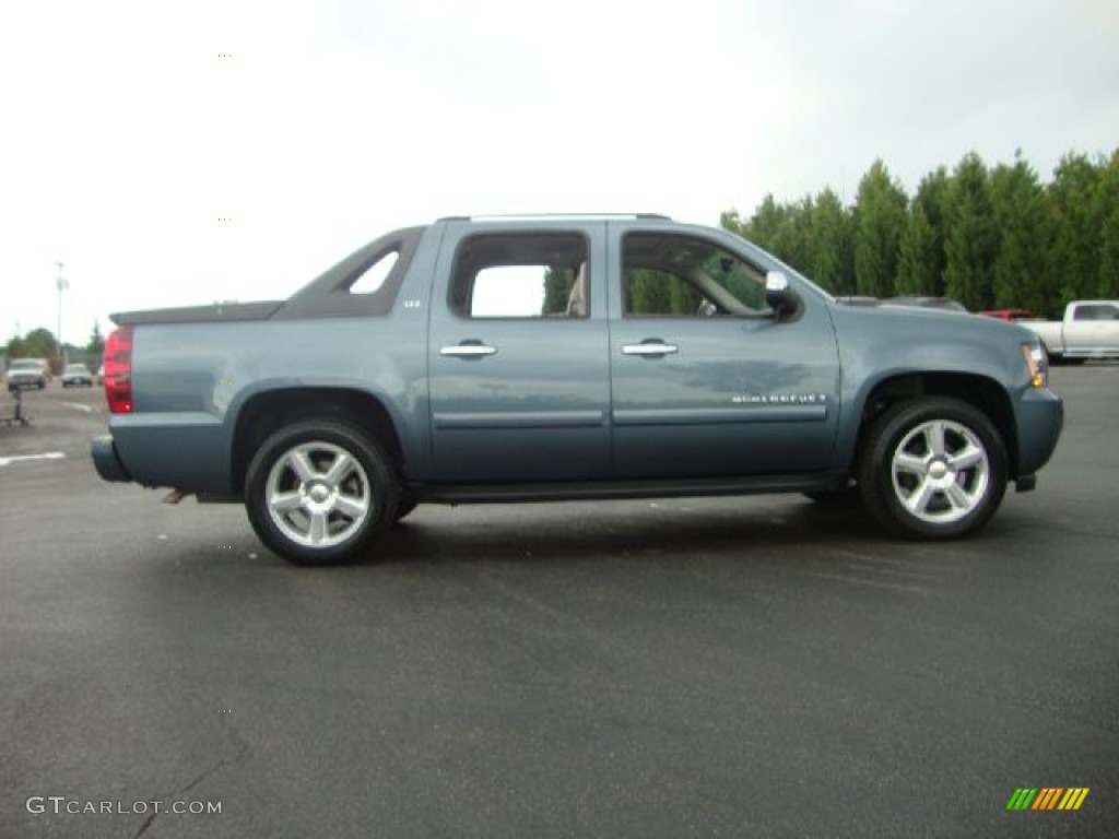 Blue Granite Metallic 2008 Chevrolet Avalanche LTZ 4x4 Exterior Photo #53683095