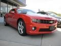 Inferno Orange Metallic - Camaro SS Coupe Photo No. 4
