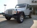 2004 Bright Silver Metallic Jeep Wrangler Sport 4x4  photo #1