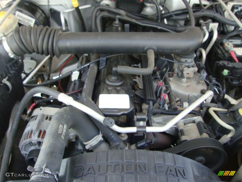 2004 Jeep Wrangler Sport 4x4 4.0 Liter OHV 12-Valve Inline 6 Cylinder Engine Photo #53683668