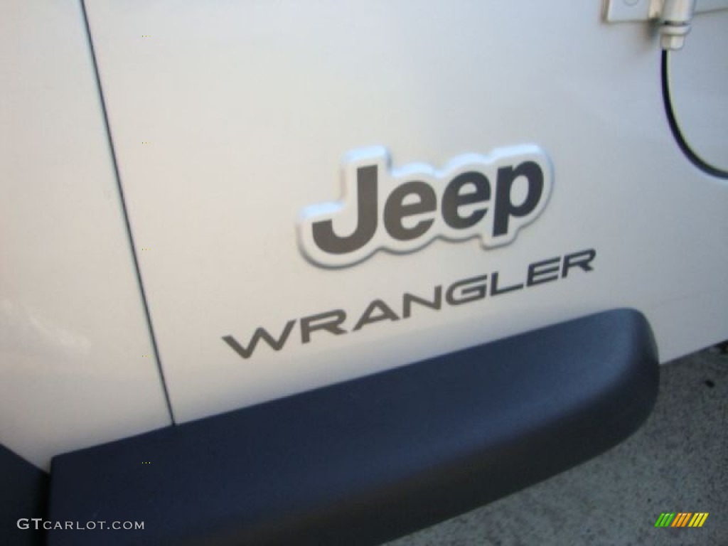 2004 Jeep Wrangler Sport 4x4 Marks and Logos Photo #53683674