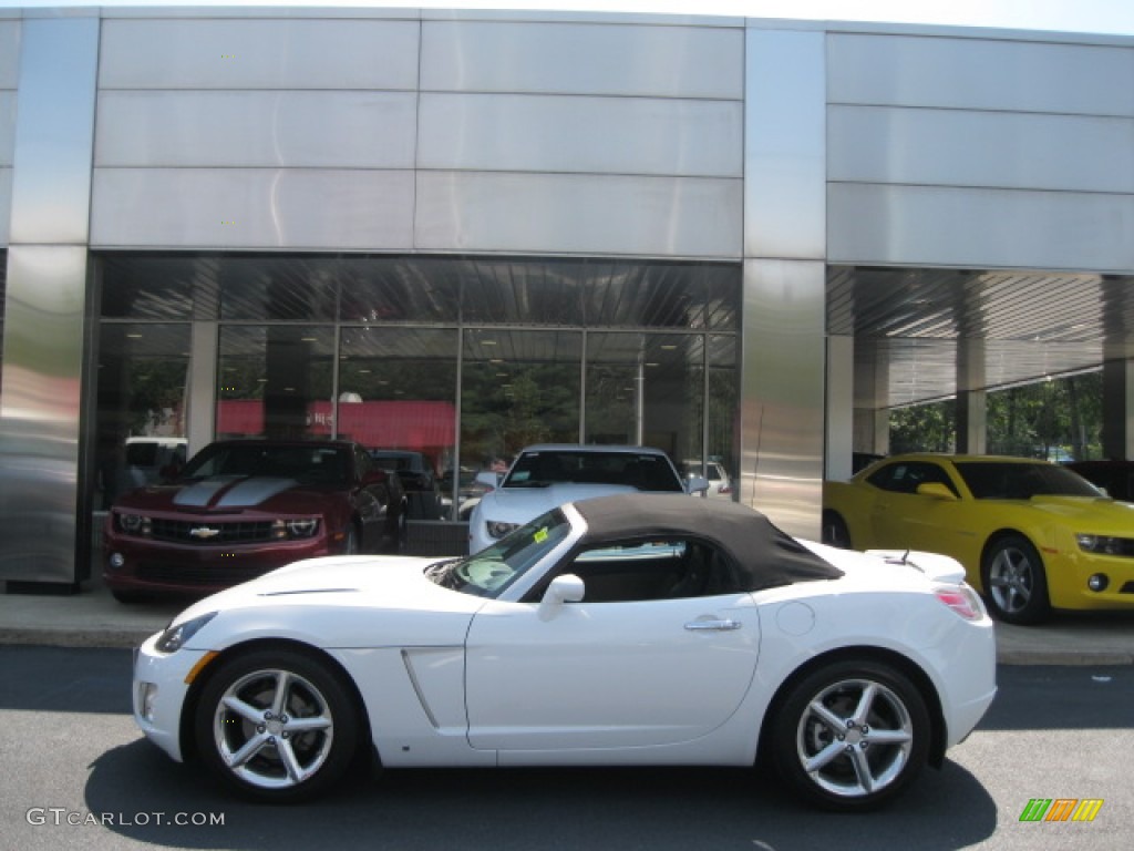 Polar White 2008 Saturn Sky Red Line Roadster Exterior Photo #53683707