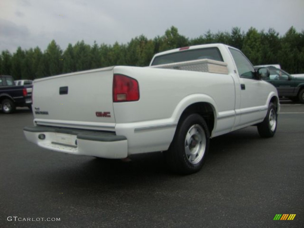 1999 Sonoma SLS Regular Cab - Summit White / Pewter photo #5