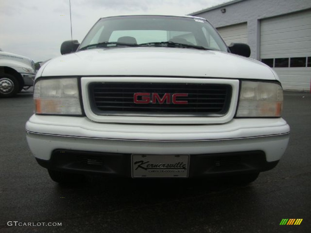 1999 Sonoma SLS Regular Cab - Summit White / Pewter photo #8