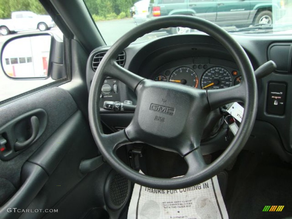 1999 Sonoma SLS Regular Cab - Summit White / Pewter photo #19